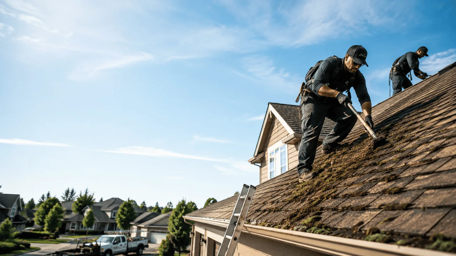Roof Moss Removal in Morris Plains, NJ near me
